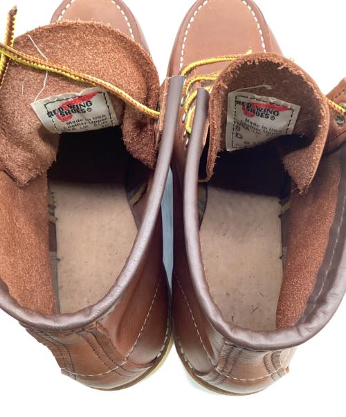RED WING（レッドウィング）RED WING (レッドウィング) IRISH SETTER（アイリッシュセッター）6インチ モックトゥ ブーツ ブラウン サイズ:US8Dの古着・服飾アイテム