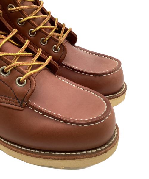 RED WING（レッドウィング）RED WING (レッドウィング) IRISH SETTER（アイリッシュセッター）6インチ モックトゥ ブーツ ブラウン サイズ:US8Dの古着・服飾アイテム