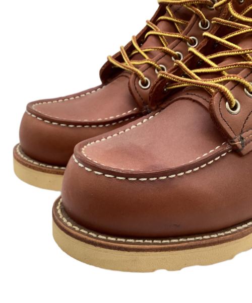 RED WING（レッドウィング）RED WING (レッドウィング) IRISH SETTER（アイリッシュセッター）6インチ モックトゥ ブーツ ブラウン サイズ:US8Dの古着・服飾アイテム