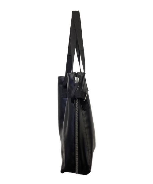 LUGGAGE LABEL（ラゲッジ レーベル）LUGGAGE LABEL (ラゲッジ レーベル) NEW LINER（ニューライナー）トートバッグ ブラックの古着・服飾アイテム