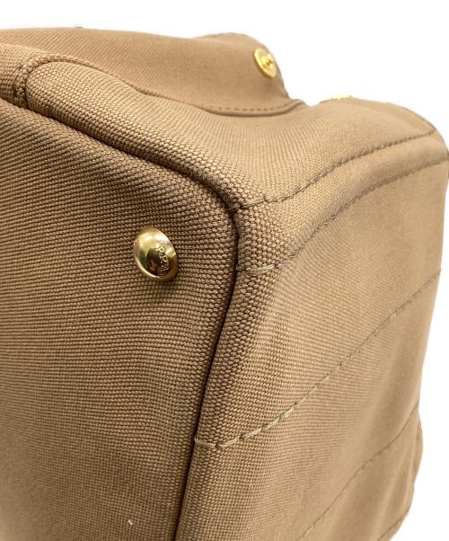 PRADA（プラダ）PRADA (プラダ) CANAPA SMALL（カナパ スモール）トートバッグ ブラウンの古着・服飾アイテム