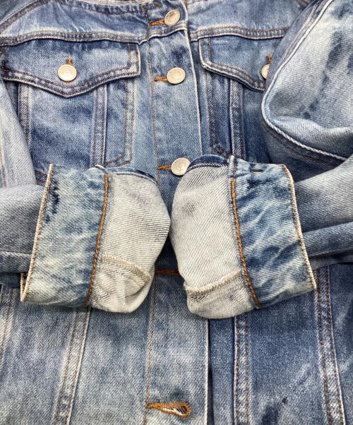 MSGM（エムエスジーエム）MSGM (エムエスジーエム) デニムジャケット ブルー サイズ:38の古着・服飾アイテム