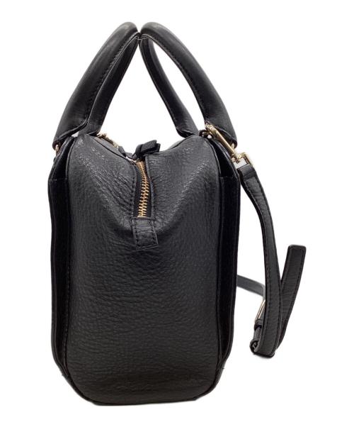 TORY BURCH（トリーバーチ）TORY BURCH (トリーバーチ) ロビンソン ペブルド ミニ サッチェル 2WAYバッグ ブラックの古着・服飾アイテム