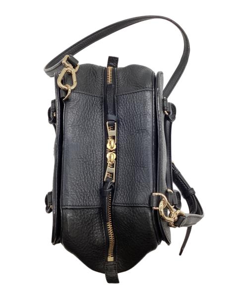 TORY BURCH（トリーバーチ）TORY BURCH (トリーバーチ) ロビンソン ペブルド ミニ サッチェル 2WAYバッグ ブラックの古着・服飾アイテム