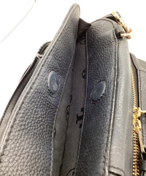 TORY BURCH（トリーバーチ）TORY BURCH (トリーバーチ) ロビンソン ペブルド ミニ サッチェル 2WAYバッグ ブラックの古着・服飾アイテム