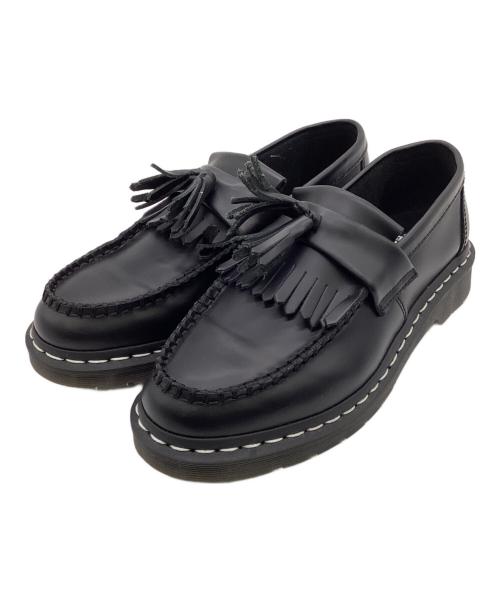 Dr.Martens（ドクターマーチン）Dr.Martens (ドクターマーチン) ADRIAN WS（エイドリアン ホワイト ステッチ）タッセルローファー ブラック サイズ:UK6の古着・服飾アイテム