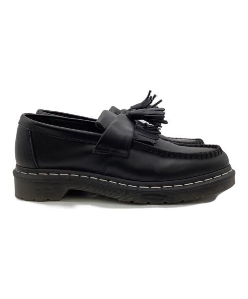 Dr.Martens（ドクターマーチン）Dr.Martens (ドクターマーチン) ADRIAN WS（エイドリアン ホワイト ステッチ）タッセルローファー ブラック サイズ:UK6の古着・服飾アイテム