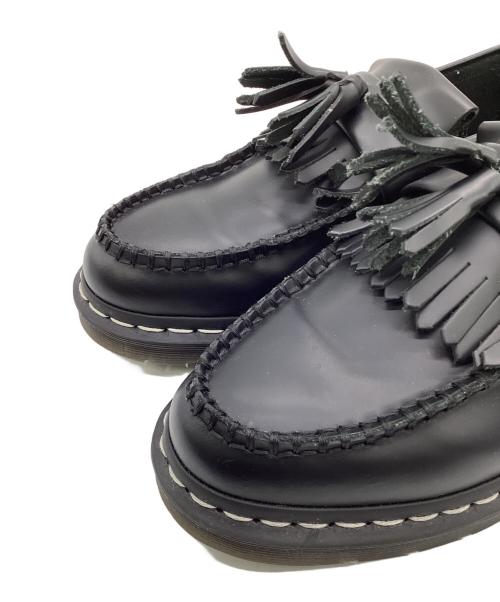 Dr.Martens（ドクターマーチン）Dr.Martens (ドクターマーチン) ADRIAN WS（エイドリアン ホワイト ステッチ）タッセルローファー ブラック サイズ:UK6の古着・服飾アイテム