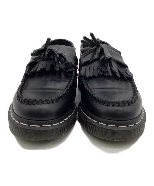 Dr.Martens（ドクターマーチン）Dr.Martens (ドクターマーチン) ADRIAN WS（エイドリアン ホワイト ステッチ）タッセルローファー ブラック サイズ:UK6の古着・服飾アイテム