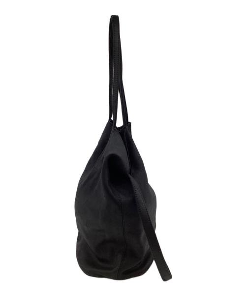 morphee（モルフェ）morphee (モルフェ) 3WAY MIDIUM TOTE (LONG)（3WAY ミディアム トート） ブラックの古着・服飾アイテム