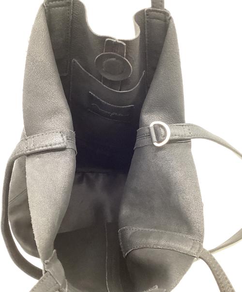 morphee（モルフェ）morphee (モルフェ) 3WAY MIDIUM TOTE (LONG)（3WAY ミディアム トート） ブラックの古着・服飾アイテム