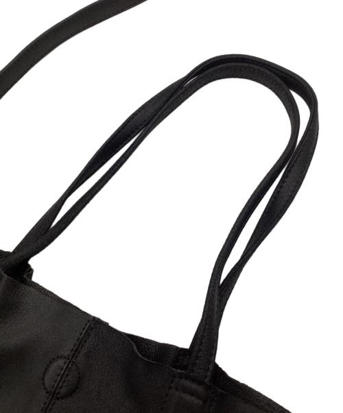 morphee（モルフェ）morphee (モルフェ) 3WAY MIDIUM TOTE (LONG)（3WAY ミディアム トート） ブラックの古着・服飾アイテム