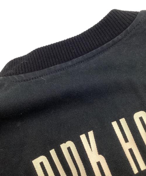 PINK HOUSE（ピンクハウス）PINK HOUSE (ピンクハウス) MA-1 ジャケット ブラック サイズ:Mの古着・服飾アイテム