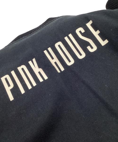 PINK HOUSE（ピンクハウス）PINK HOUSE (ピンクハウス) MA-1 ジャケット ブラック サイズ:Mの古着・服飾アイテム