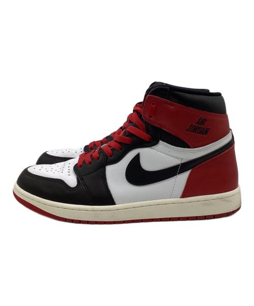 NIKE（ナイキ）NIKE (ナイキ) Air Jordan 1 Retro High OG（エアジョーダン1 レトロ ハイ OG） ホワイト×レッド サイズ:30㎝の古着・服飾アイテム