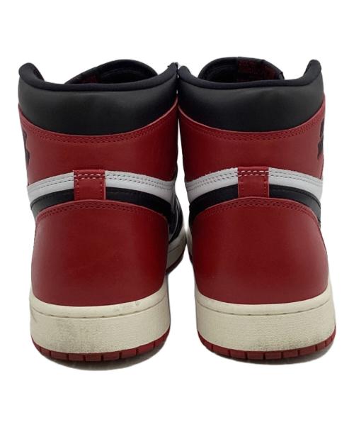 NIKE（ナイキ）NIKE (ナイキ) Air Jordan 1 Retro High OG（エアジョーダン1 レトロ ハイ OG） ホワイト×レッド サイズ:30㎝の古着・服飾アイテム