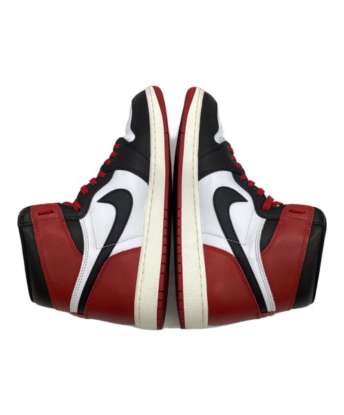 NIKE（ナイキ）NIKE (ナイキ) Air Jordan 1 Retro High OG（エアジョーダン1 レトロ ハイ OG） ホワイト×レッド サイズ:30㎝の古着・服飾アイテム