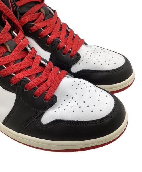 NIKE（ナイキ）NIKE (ナイキ) Air Jordan 1 Retro High OG（エアジョーダン1 レトロ ハイ OG） ホワイト×レッド サイズ:30㎝の古着・服飾アイテム