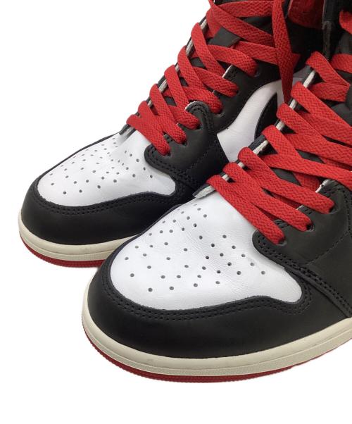 NIKE（ナイキ）NIKE (ナイキ) Air Jordan 1 Retro High OG（エアジョーダン1 レトロ ハイ OG） ホワイト×レッド サイズ:30㎝の古着・服飾アイテム