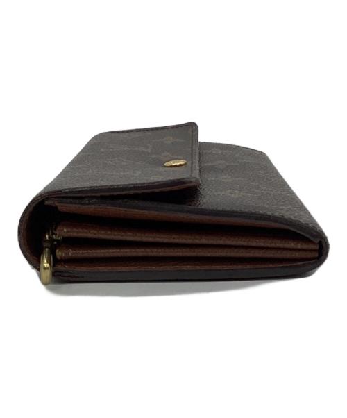 LOUIS VUITTON（ルイ ヴィトン）LOUIS VUITTON (ルイ ヴィトン) モノグラム ポルトフォイユ サラ 長財布 ブラウンの古着・服飾アイテム