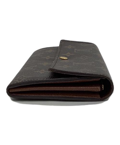 LOUIS VUITTON（ルイ ヴィトン）LOUIS VUITTON (ルイ ヴィトン) モノグラム ポルトフォイユ サラ 長財布 ブラウンの古着・服飾アイテム