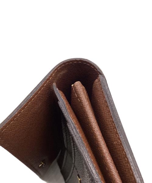 LOUIS VUITTON（ルイ ヴィトン）LOUIS VUITTON (ルイ ヴィトン) モノグラム ポルトフォイユ サラ 長財布 ブラウンの古着・服飾アイテム