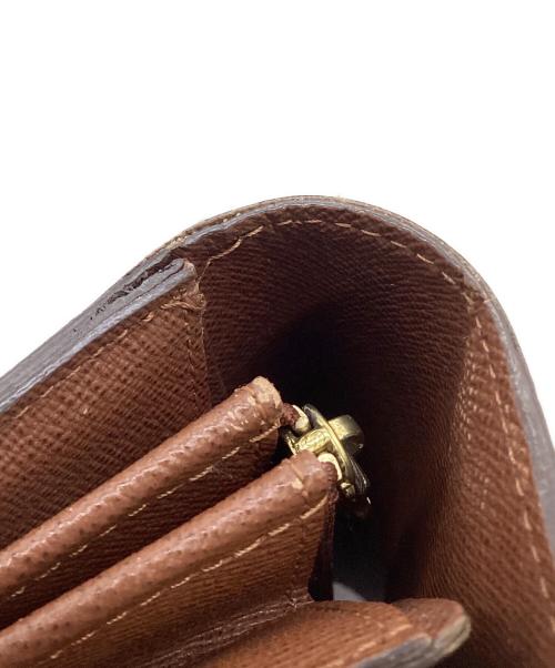 LOUIS VUITTON（ルイ ヴィトン）LOUIS VUITTON (ルイ ヴィトン) モノグラム ポルトフォイユ サラ 長財布 ブラウンの古着・服飾アイテム