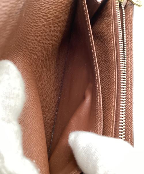 LOUIS VUITTON（ルイ ヴィトン）LOUIS VUITTON (ルイ ヴィトン) モノグラム ポルトフォイユ サラ 長財布 ブラウンの古着・服飾アイテム