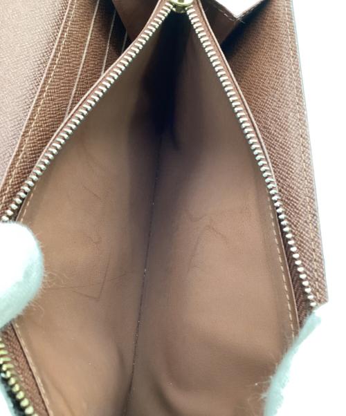 LOUIS VUITTON（ルイ ヴィトン）LOUIS VUITTON (ルイ ヴィトン) モノグラム ポルトフォイユ サラ 長財布 ブラウンの古着・服飾アイテム