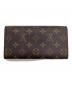LOUIS VUITTON (ルイ ヴィトン) モノグラム ポルトフォイユ サラ 長財布 ブラウン：17000円