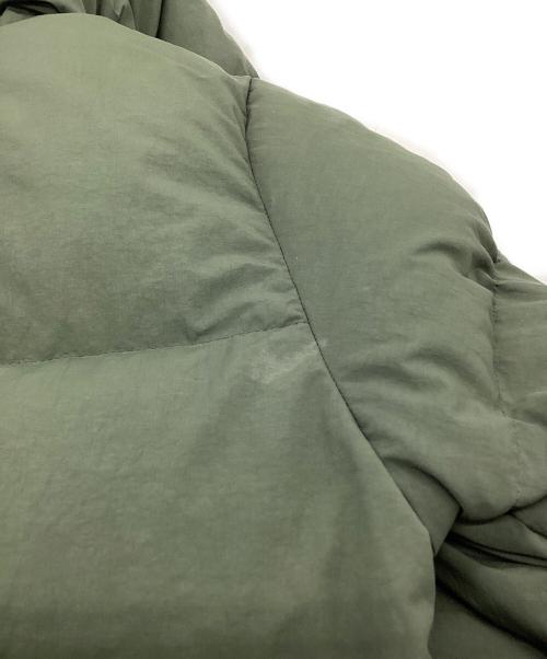 THE NORTH FACE（ザ ノース フェイス）THE NORTH FACE (ザ ノース フェイス) CAMP Sierra Short（キャンプシエラショート）ダウンジャケット グリーン サイズ:Mの古着・服飾アイテム