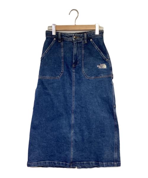 THE NORTH FACE WHITE LABEL（ザノースフェイスホワイトレーベル）THE NORTH FACE WHITE LABEL (ザノースフェイスホワイトレーベル) W'S BLUERIDGE SKIRT（ウィメンズ ブルーリッジ スカート） ブルー サイズ:65の古着・服飾アイテム