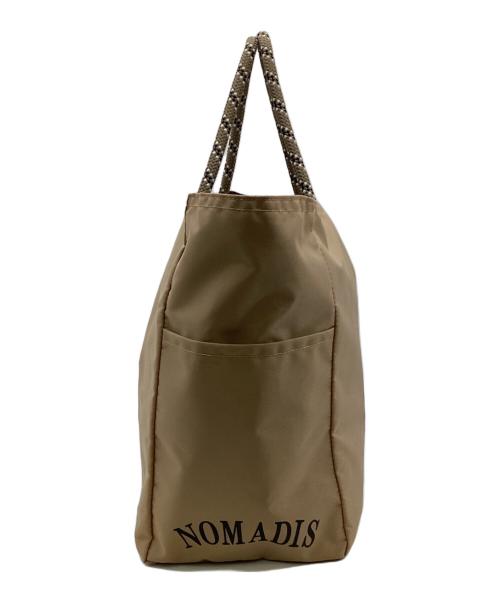 NOMADIS（ノマディス）NOMADIS (ノマディス) JOURNAL STANDARD (ジャーナルスタンダード) ナイロントートバッグ ブラウンの古着・服飾アイテム