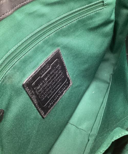 COACH（コーチ）COACH (コーチ) ミニシグネチャー ショルダーバッグ ブラックの古着・服飾アイテム