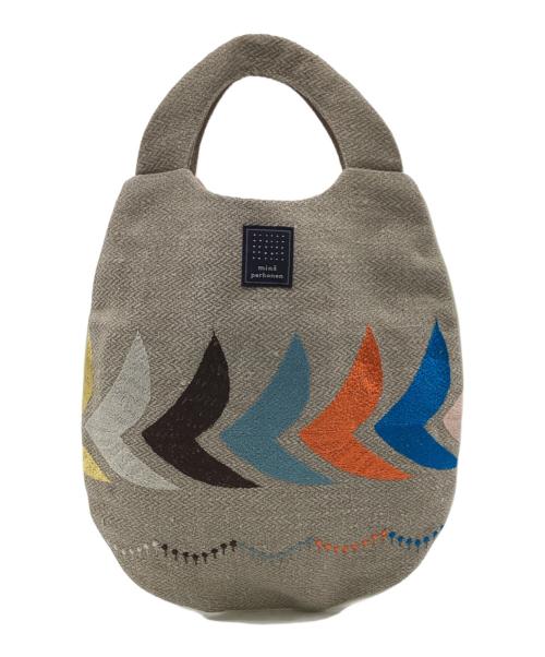 mina perhonen（ミナ ペルホネン）mina perhonen (ミナ ペルホネン) bird egg bag（バード エッグ バッグ） ベージュの古着・服飾アイテム