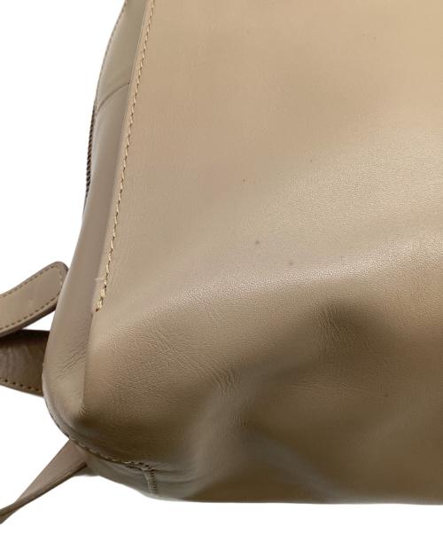 MOTHERHOUSE（マザーハウス）MOTHERHOUSE (マザーハウス) Kazematou backpack（カゼマトウ バックパック M） ベージュの古着・服飾アイテム