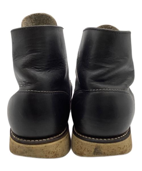 RED WING（レッドウィング）RED WING (レッドウィング) 6-inch classic round（6インチ クラシック ラウンド） ブラック サイズ:8Dの古着・服飾アイテム