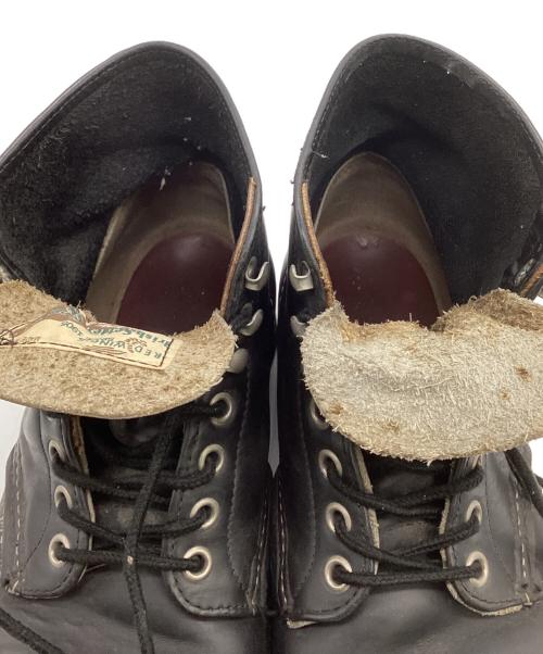 RED WING（レッドウィング）RED WING (レッドウィング) 6-inch classic round（6インチ クラシック ラウンド） ブラック サイズ:8Dの古着・服飾アイテム