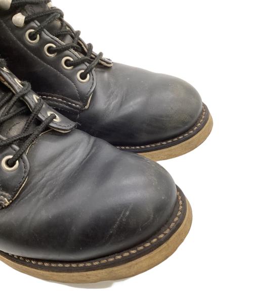 RED WING（レッドウィング）RED WING (レッドウィング) 6-inch classic round（6インチ クラシック ラウンド） ブラック サイズ:8Dの古着・服飾アイテム
