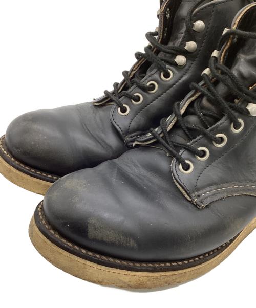 RED WING（レッドウィング）RED WING (レッドウィング) 6-inch classic round（6インチ クラシック ラウンド） ブラック サイズ:8Dの古着・服飾アイテム