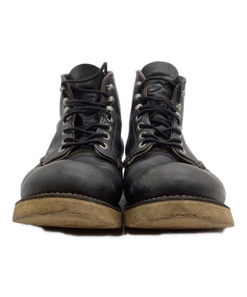 RED WING（レッドウィング）RED WING (レッドウィング) 6-inch classic round（6インチ クラシック ラウンド） ブラック サイズ:8Dの古着・服飾アイテム