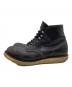 RED WING (レッドウィング) 6-inch classic round（6インチ クラシック ラウンド） ブラック サイズ:8D：9000円