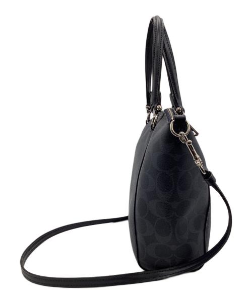 COACH（コーチ）COACH (コーチ) プレイリー サッチェル 2WAYバッグ ネイビーの古着・服飾アイテム