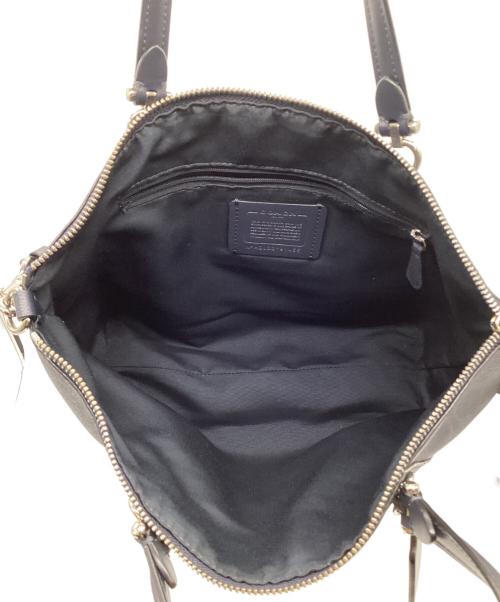 COACH（コーチ）COACH (コーチ) プレイリー サッチェル 2WAYバッグ ネイビーの古着・服飾アイテム