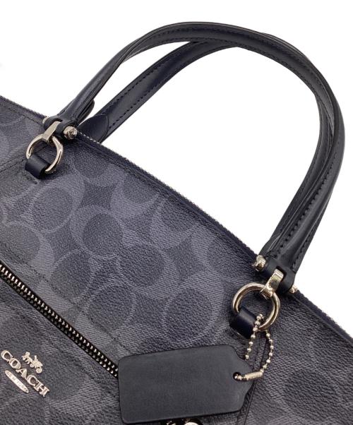 COACH（コーチ）COACH (コーチ) プレイリー サッチェル 2WAYバッグ ネイビーの古着・服飾アイテム