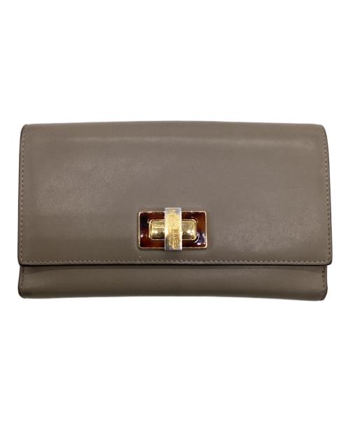 FENDI（フェンディ）FENDI (フェンディ) 長財布 グレーの古着・服飾アイテム