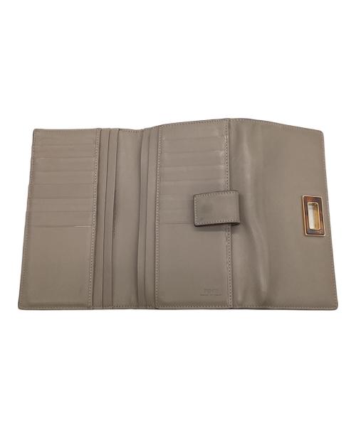 FENDI（フェンディ）FENDI (フェンディ) 長財布 グレーの古着・服飾アイテム