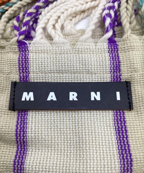 MARNI（マルニ）MARNI (マルニ) ハンモック バッグ ベージュ×オレンジの古着・服飾アイテム