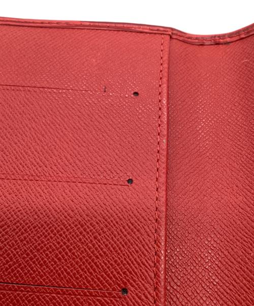 LOUIS VUITTON（ルイ ヴィトン）LOUIS VUITTON (ルイ ヴィトン) エピ アジェンダ ポッシュ手帳カバー レッドの古着・服飾アイテム