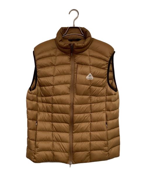 Pyrenex（ピレネックス）Pyrenex (ピレネックス) ZENITH VEST（ゼニス ベスト） ブラウン サイズ:Lの古着・服飾アイテム